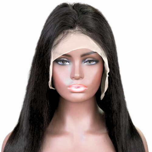 Thumbnail: Pre-Plucked Natural Black 13x4 HD Frontal Lace Wig