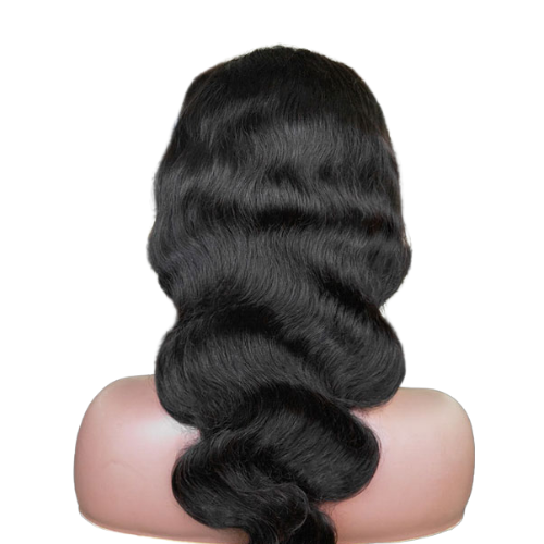 Thumbnail: Pre-Plucked Natural Black 13x4 HD Frontal Lace Wig