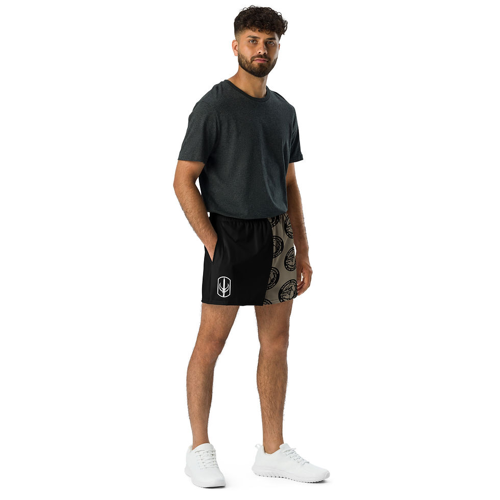 Thumbnail: All-Over Print Unisex Athletic Shorts