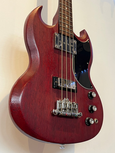 Gibson SG Bass 120th anniversary Cherry Red | Robannas Music Store
