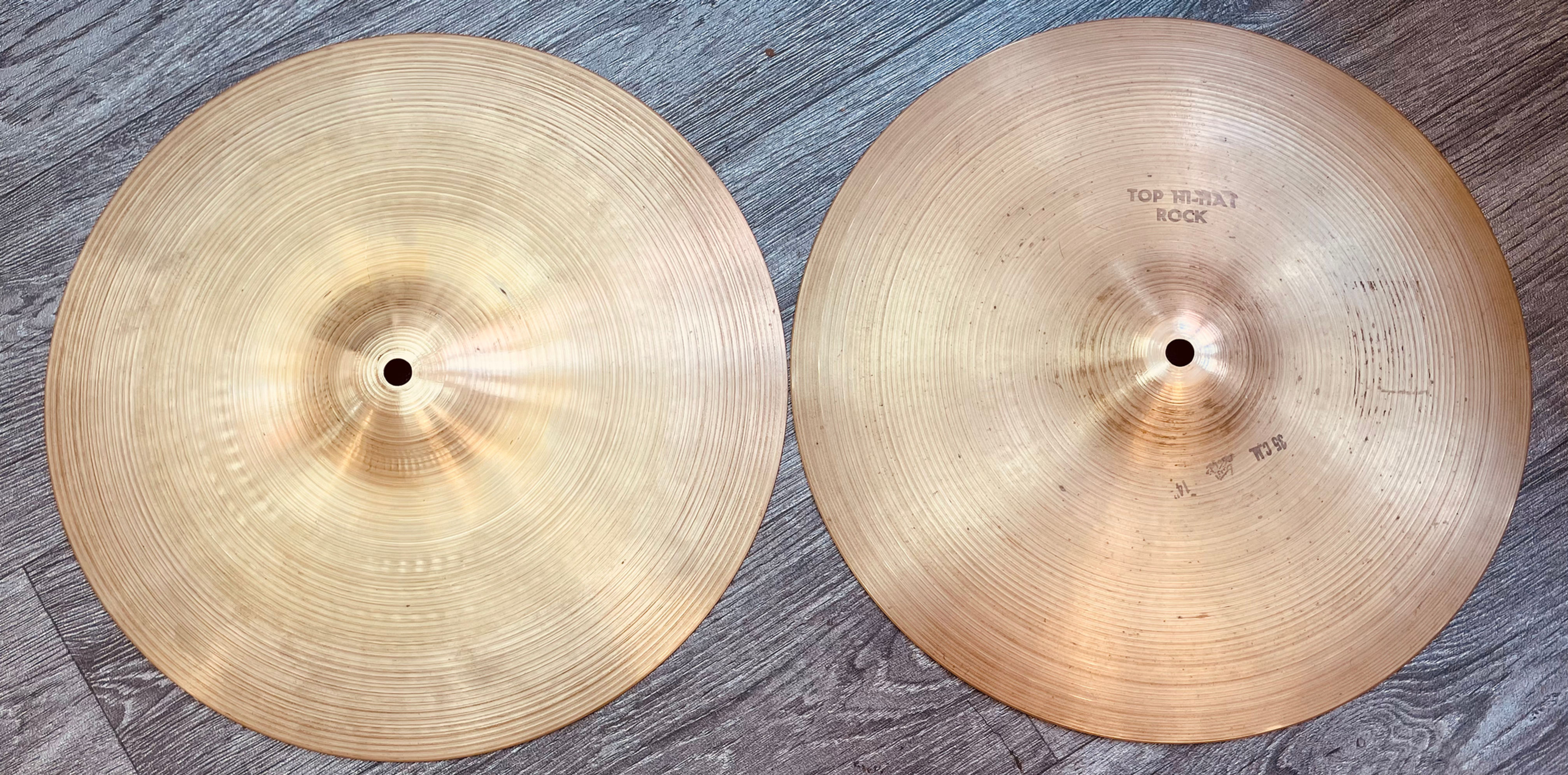 Zildjian Avedis 14” Rock Hi Hats