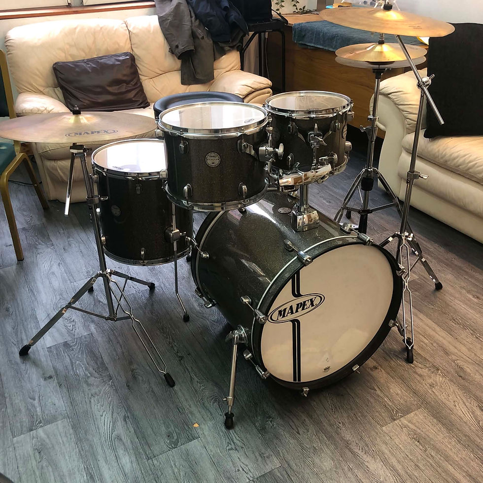 Thumbnail: Mapex Horizon drum kit - Silver Sparkle