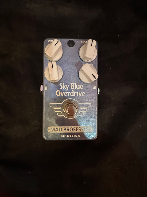 BJF Design Mad Professor Sky Blue Overdrive | Used FX Pedals