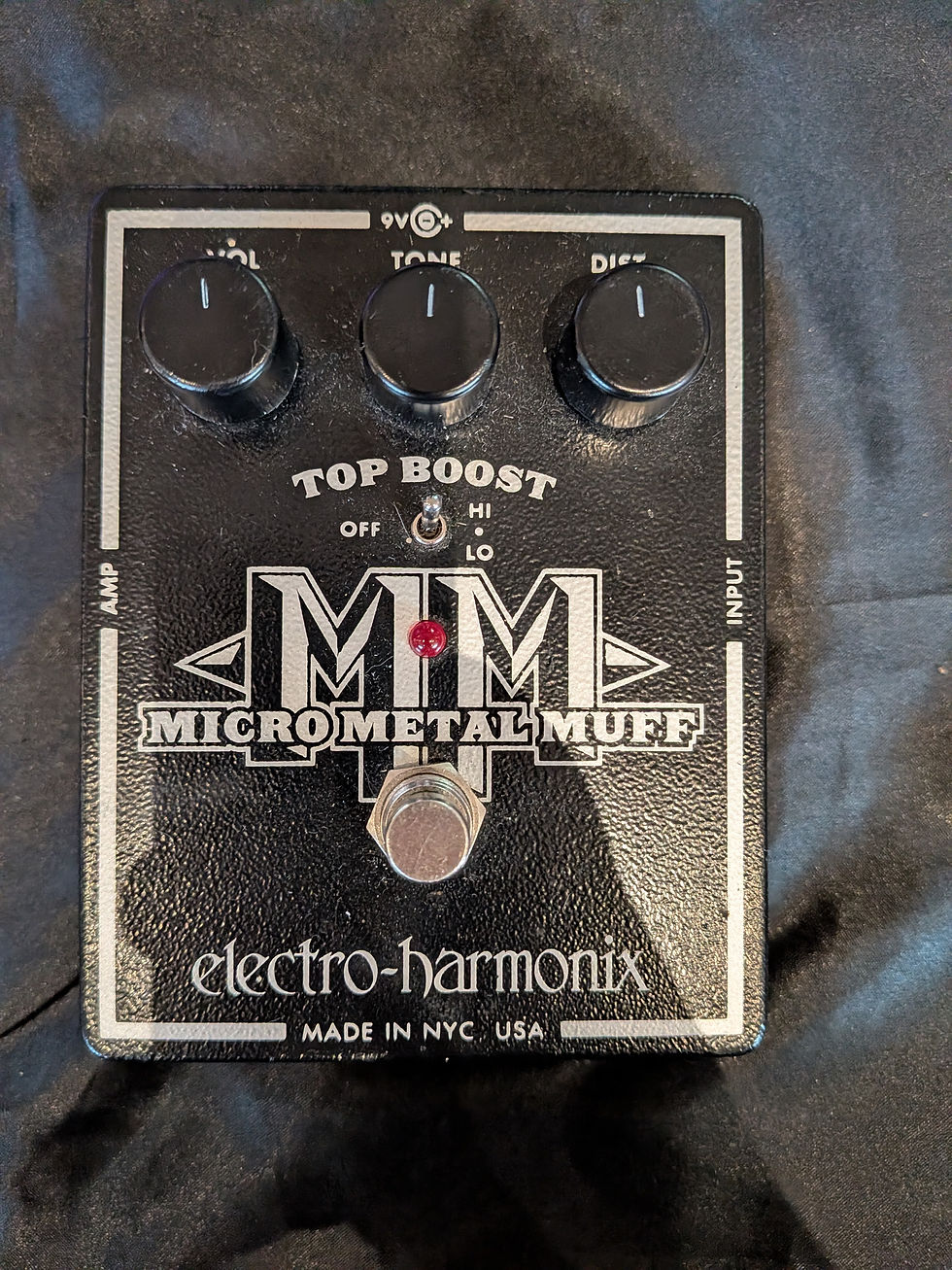 Electro-Harmonix Micro Metal Muff
