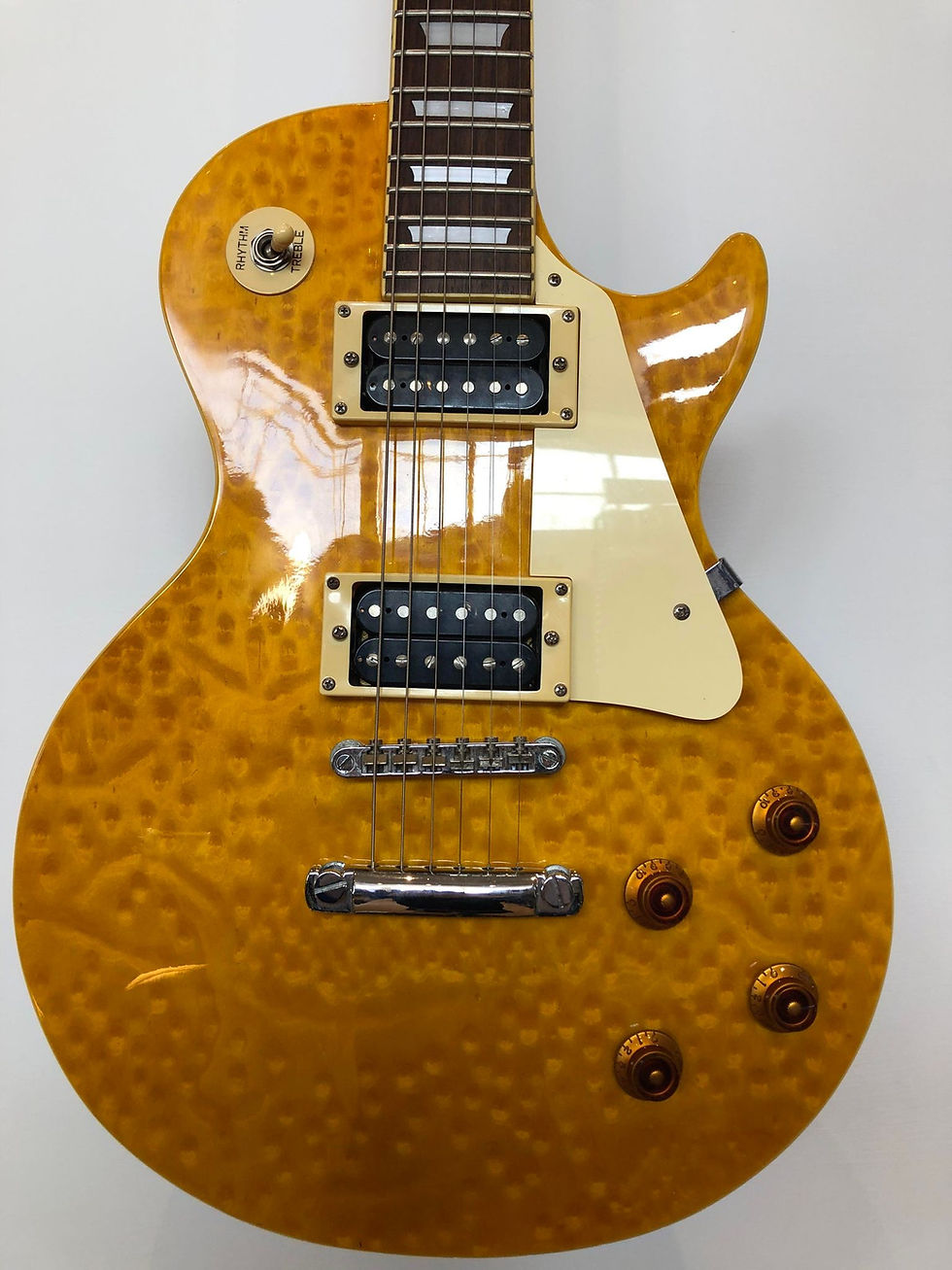 Thumbnail: Epiphone Les Paul Leopard Spot Yellow 2006