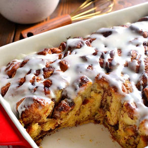 Cinnamon Roll French Toast Casserole