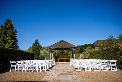 Barn wedding and events venue in West Sussex, featuring Amy and Caspar’s joyful celebration at Brookfield Barn, with stunning countryside views providing the perfect backdrop for an outdoor wedding.