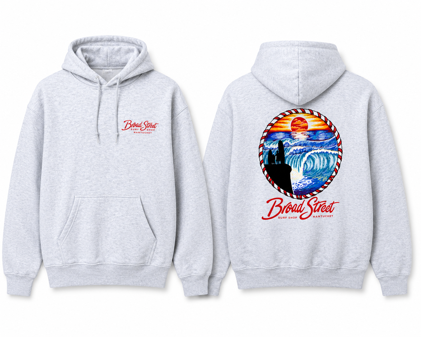 Sudadera con capucha Wave