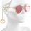 縮圖：Gucci GG0725S_003 Aviator Sunglasses with Removable Logo Charms