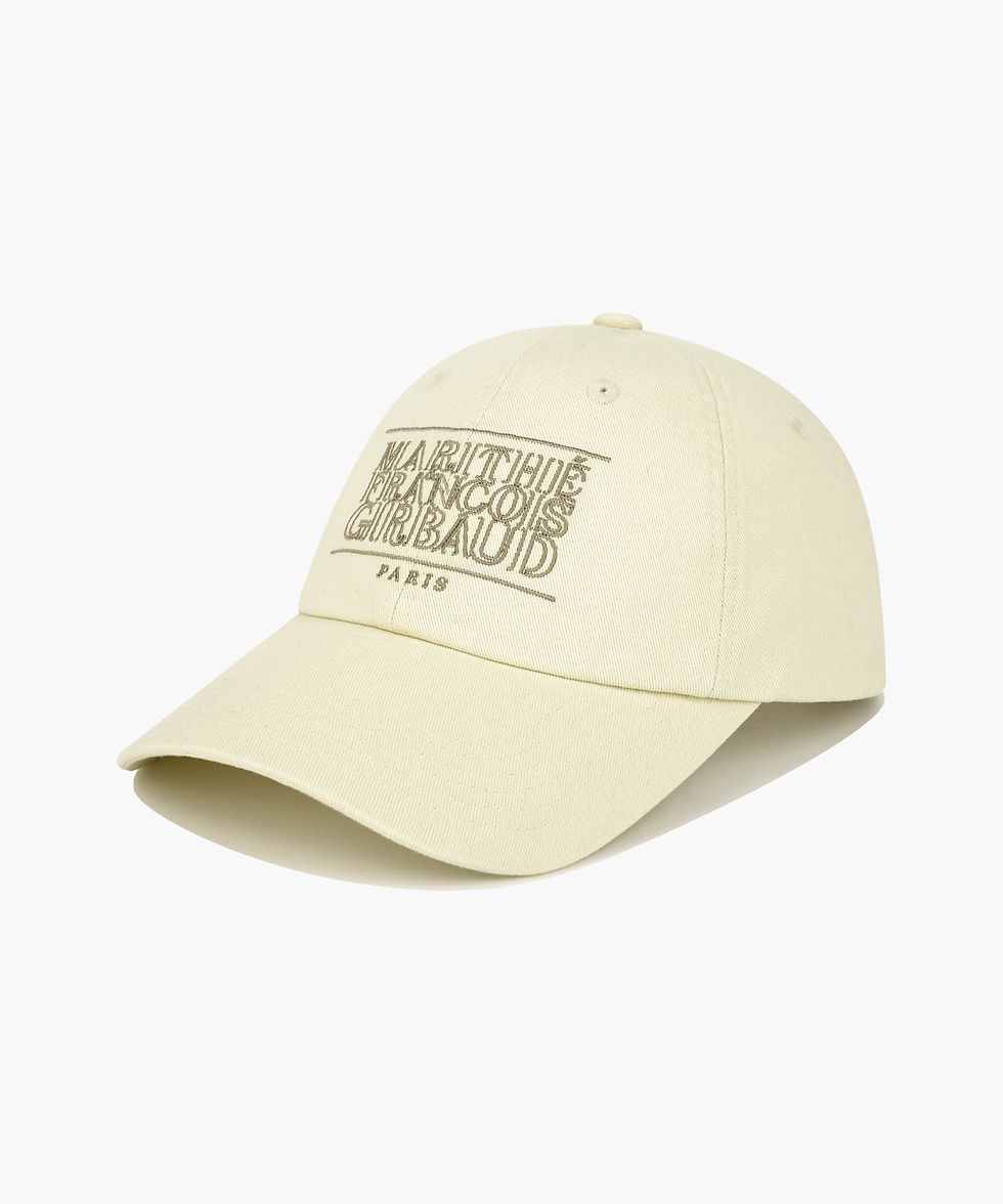縮圖：[Pre-Sale] Marithé + François Girbaud OUTLINE CLASSIC LOGO CAP