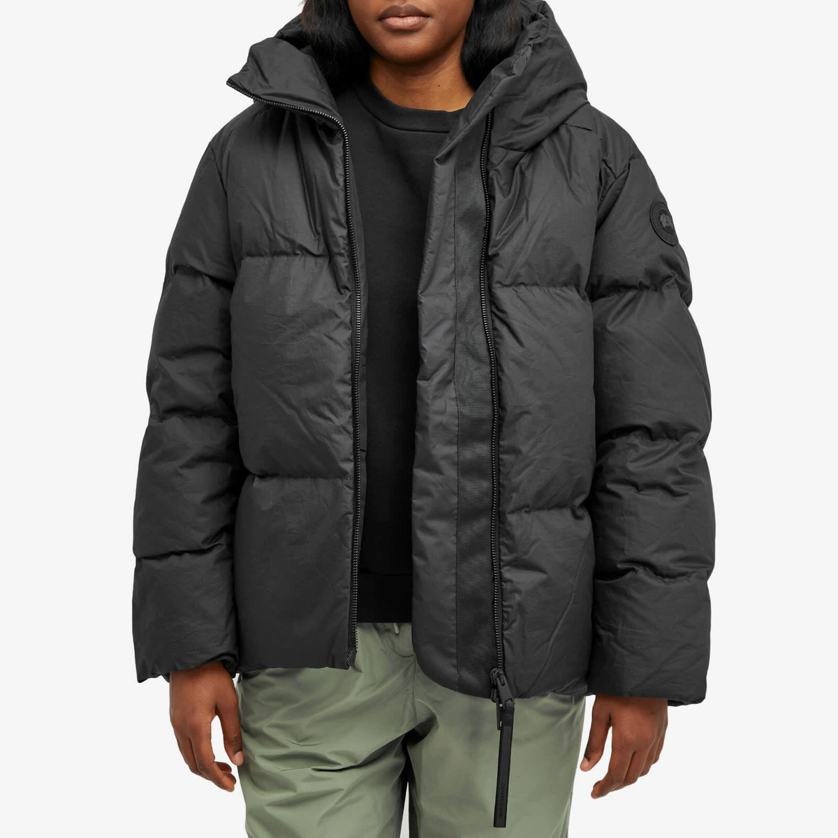 Canada Goose Garnet Puffer -  Black