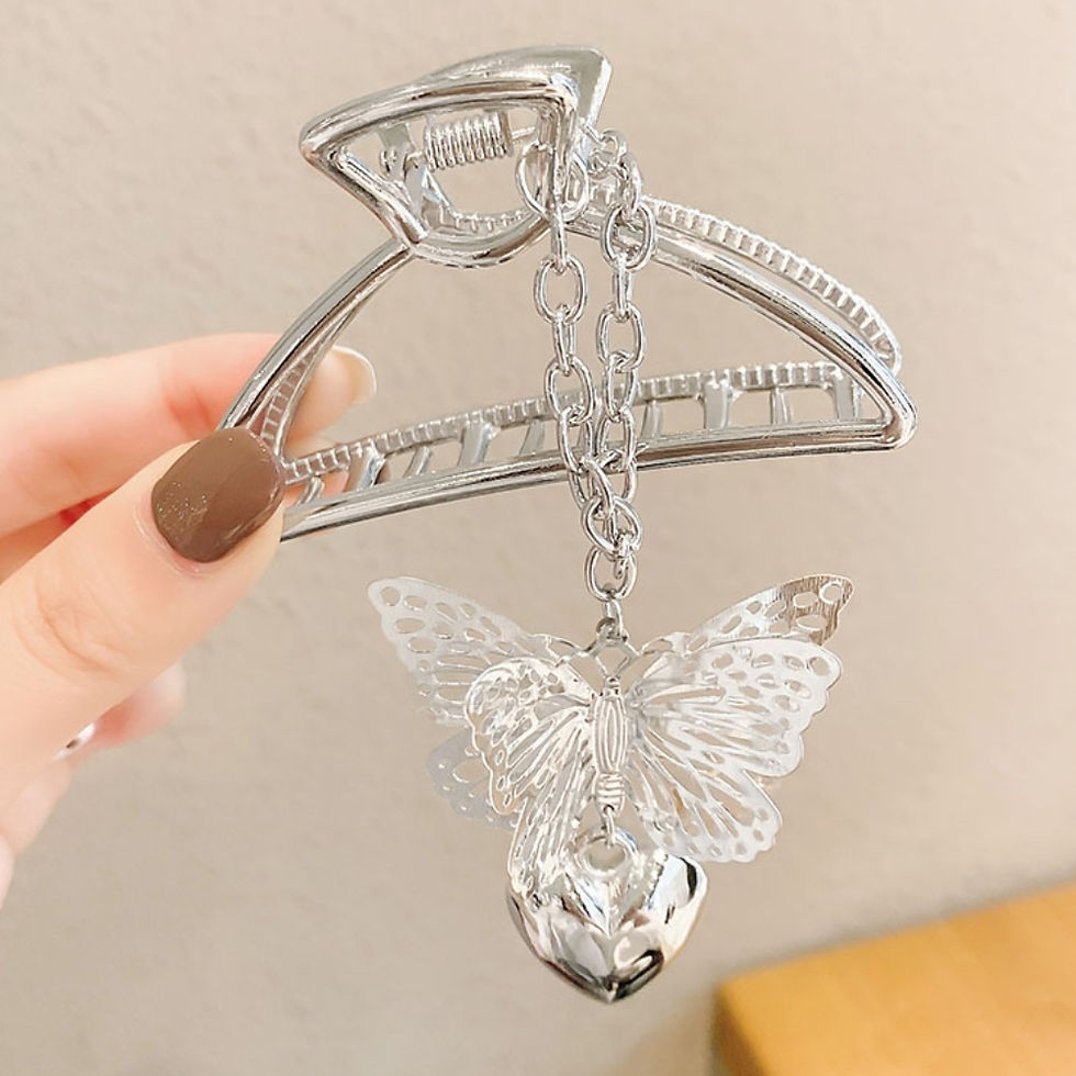 縮圖：Metal Hair Claw Clip