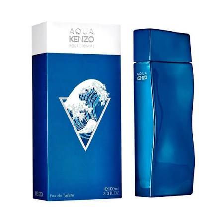 Kenzo Aqua Kenzo pour Homme Eau de Toilette | Fresh Aquatic Woody Men's Fragrance