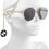 縮圖：Gucci GG0725S_001 Aviator Sunglasses with Removable Logo Charms