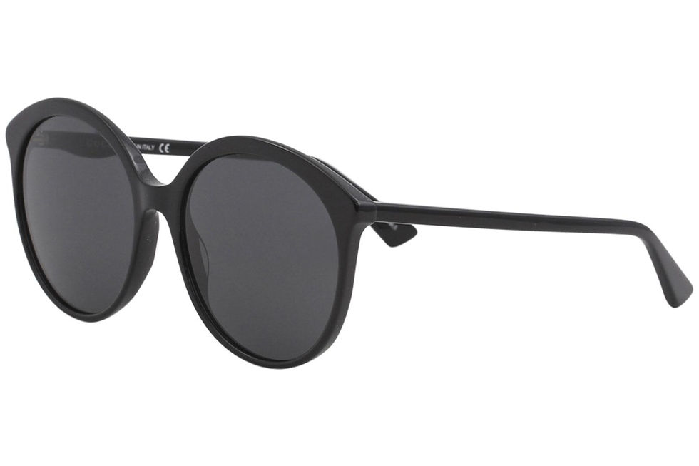 Thumbnail: Gucci Grey Round Sunglasses GG0257S-001 59 Gucci Grey Round Sunglasses GG0257S-0