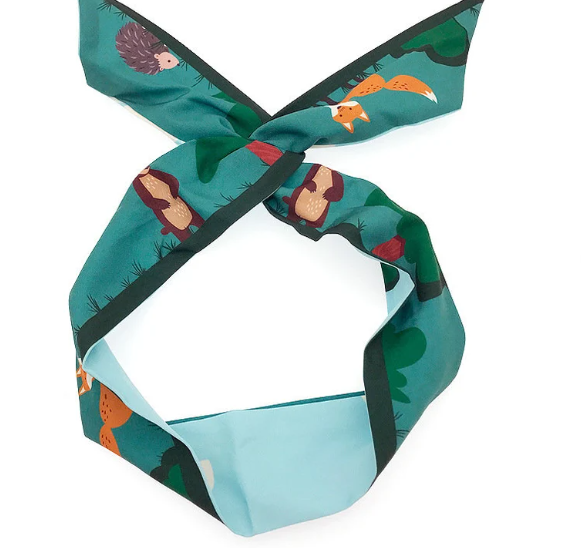縮圖：Multi-purpose Scarf Headband For Women Girls Hair Scrunchies Long Ribbon Hair Ba