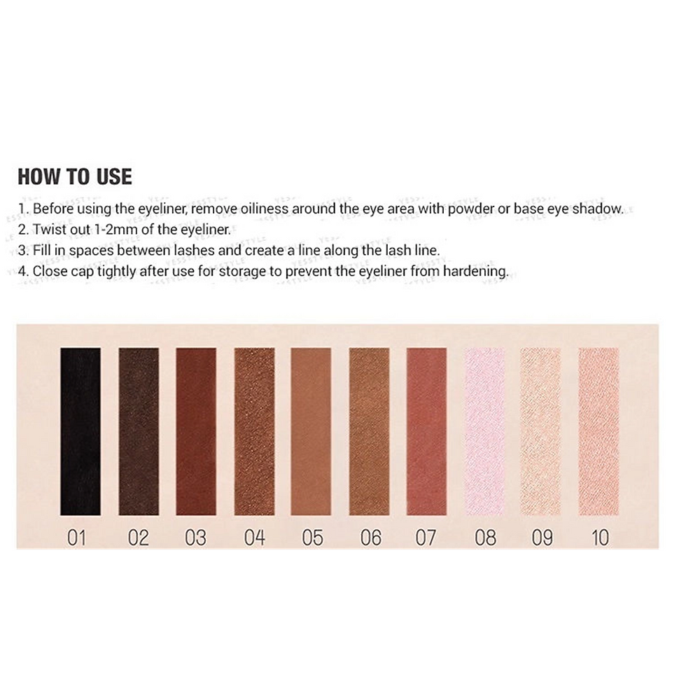 Thumbnail: Bbi@ NEW Last Auto Gel Eyeliner