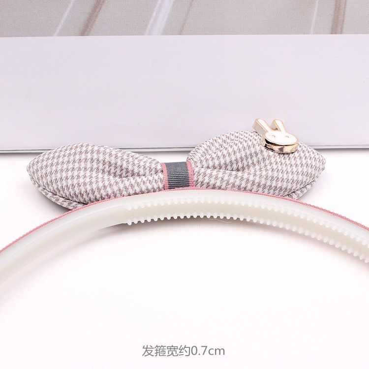 縮圖：Girls' Fabric Bow Head Band