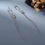 Thumbnail: Chain Sterling Silver Earrings Geometric Figure Extra Long Tassel Drop Earrings