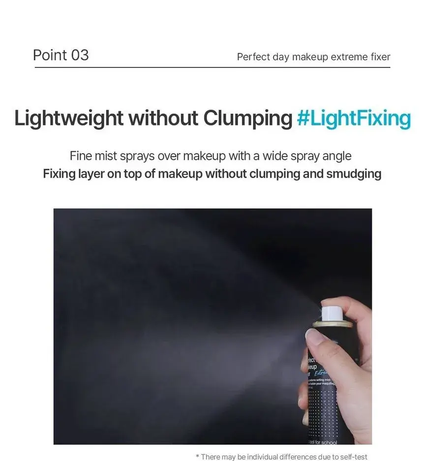 Thumbnail: too cool for school Perfect Day Makeup Extreme Fixer