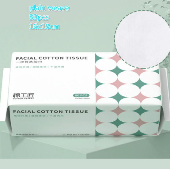Thumbnail: Facial Cotton Tissue 80pcs