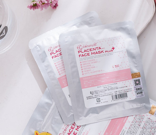 Ceruru.b Placenta Face Mask Plus+ | Wego Beauty Inc