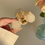 Thumbnail: Lace Bear Round Metal Claw Clip, Open Share Hair Clip