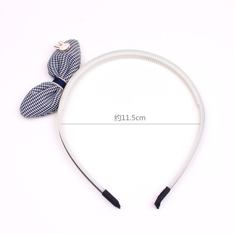 縮圖：Girls' Fabric Bow Head Band