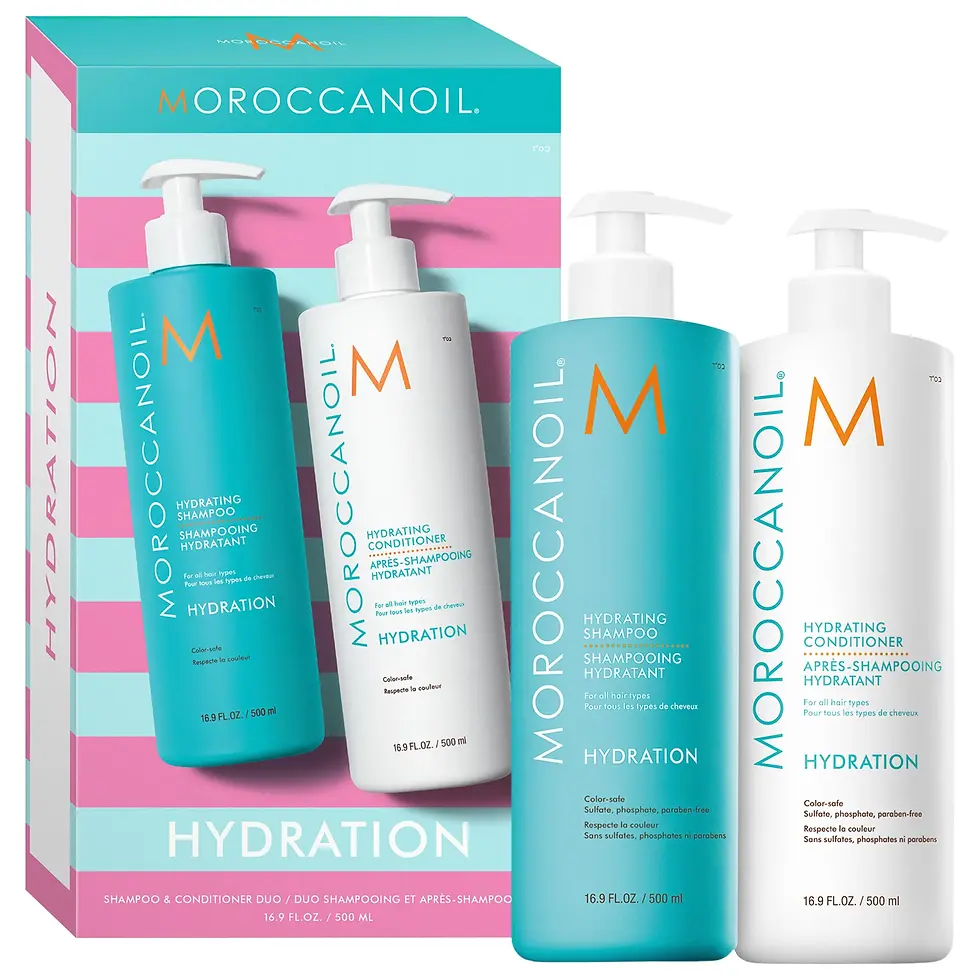 MOROCCANOIL Hydrating Shampoo & Conditioner Duo | Moisturizing Argan Oil Hair Care Set