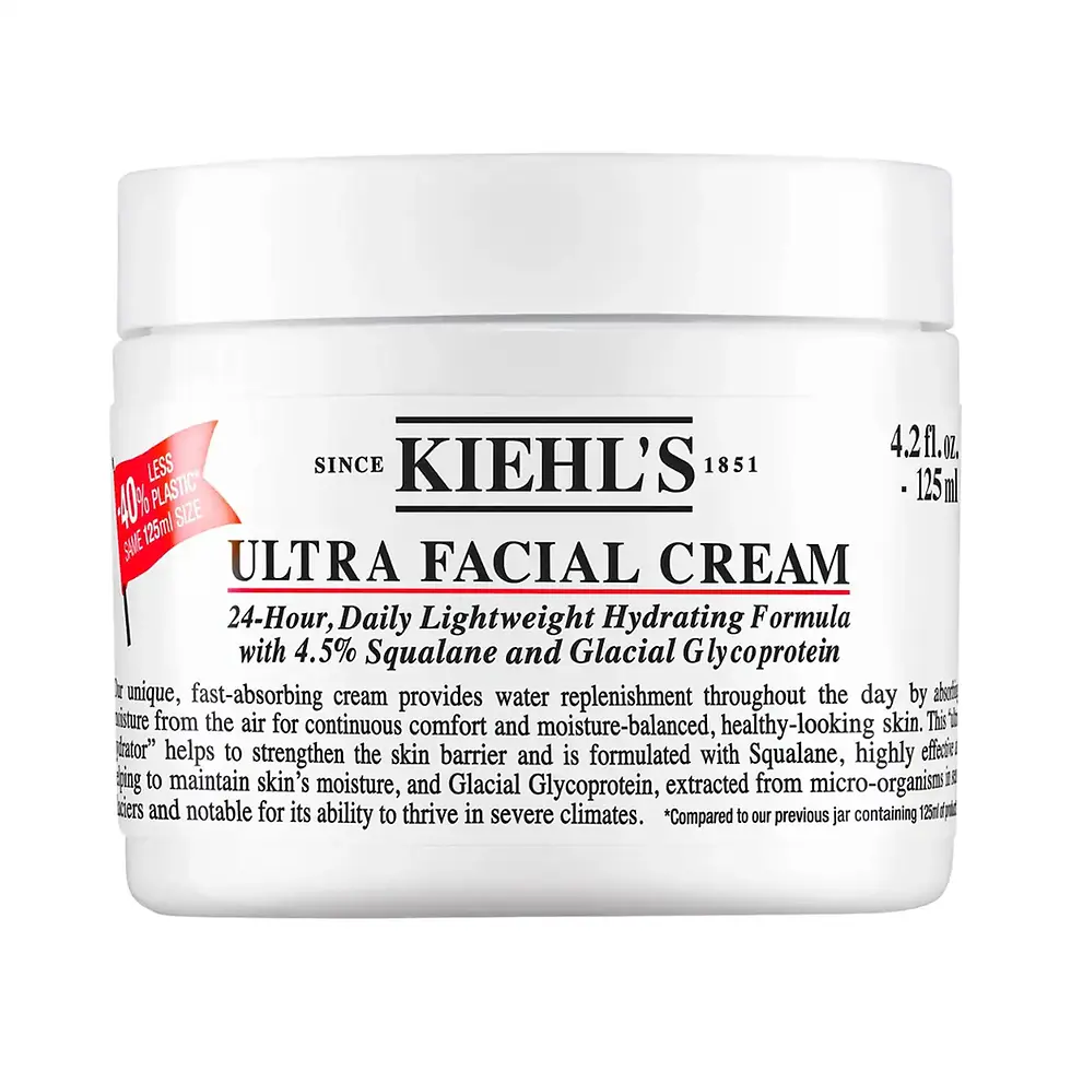 Kiehl's Ultra Facial Cream | 24-Hour Hydrating Daily Moisturizer for All Skin Types