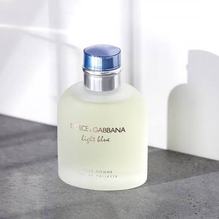 Dolce & Gabbana Light Blue Pour Homme Eau de Toilette | Fresh Citrus Aromatic Men's Fragrance