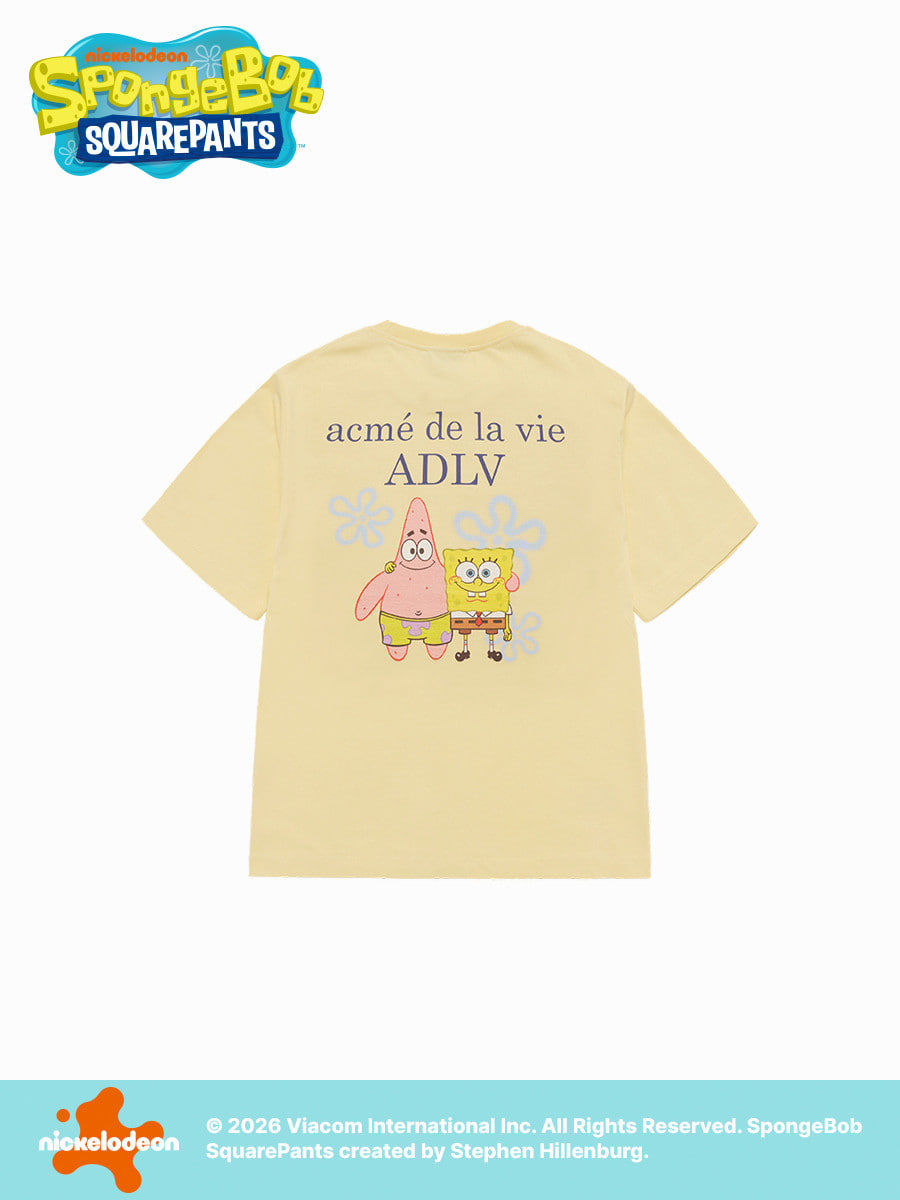 縮圖：[Pre-sale] SPONGEBOB BASIC LOGO SHORT SLEEVE T-SHIRT