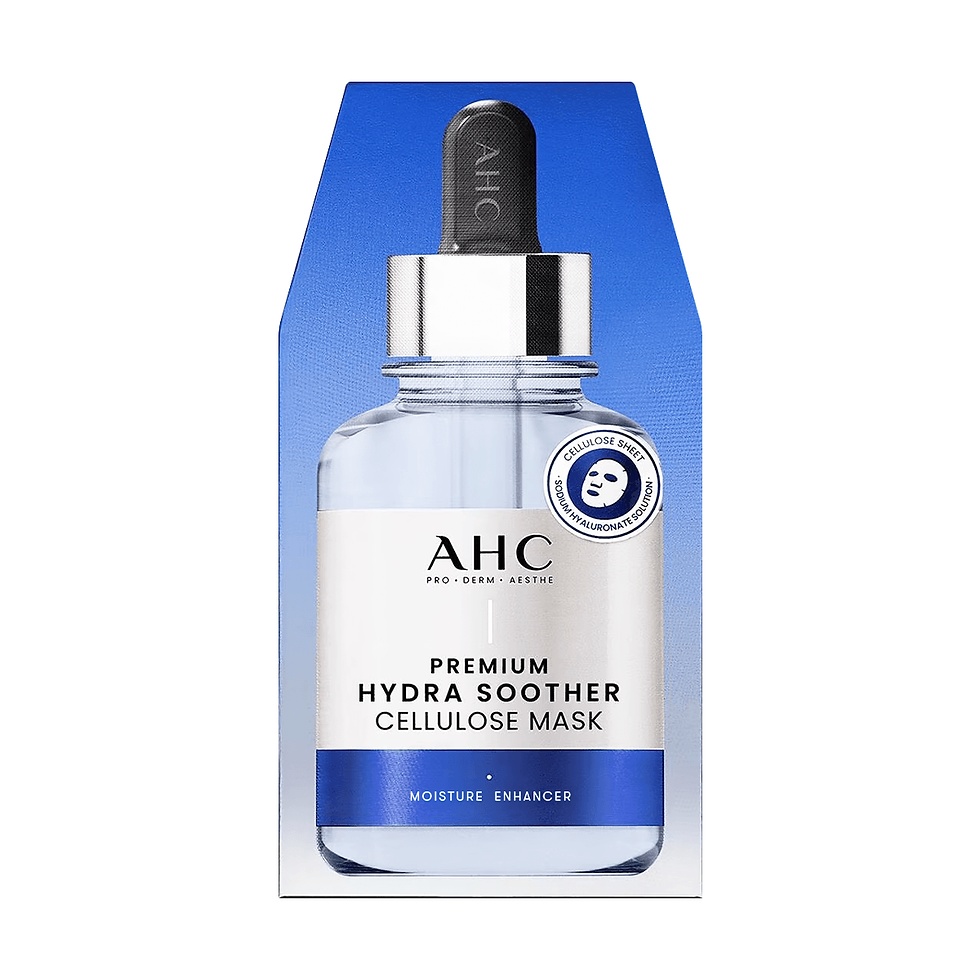 Hydrating & Soothing Korean Facial Sheet Mask with Hyaluronic Acid and Vitamin B5