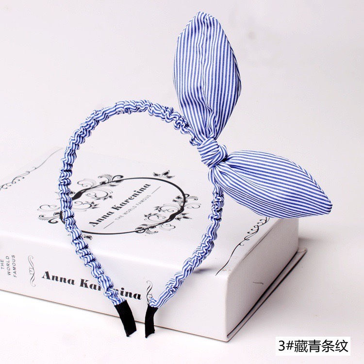 縮圖：Girls' Fabric Bow Head Band