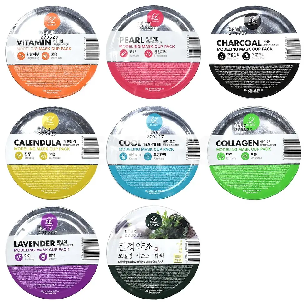 LINDSAY Modeling Mask Cup Pack