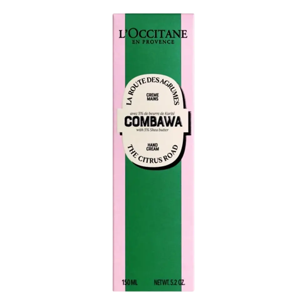 L'Occitane Combawa Hand Cream 150ml | Moisturizing Fresh Citrus Hand Cream