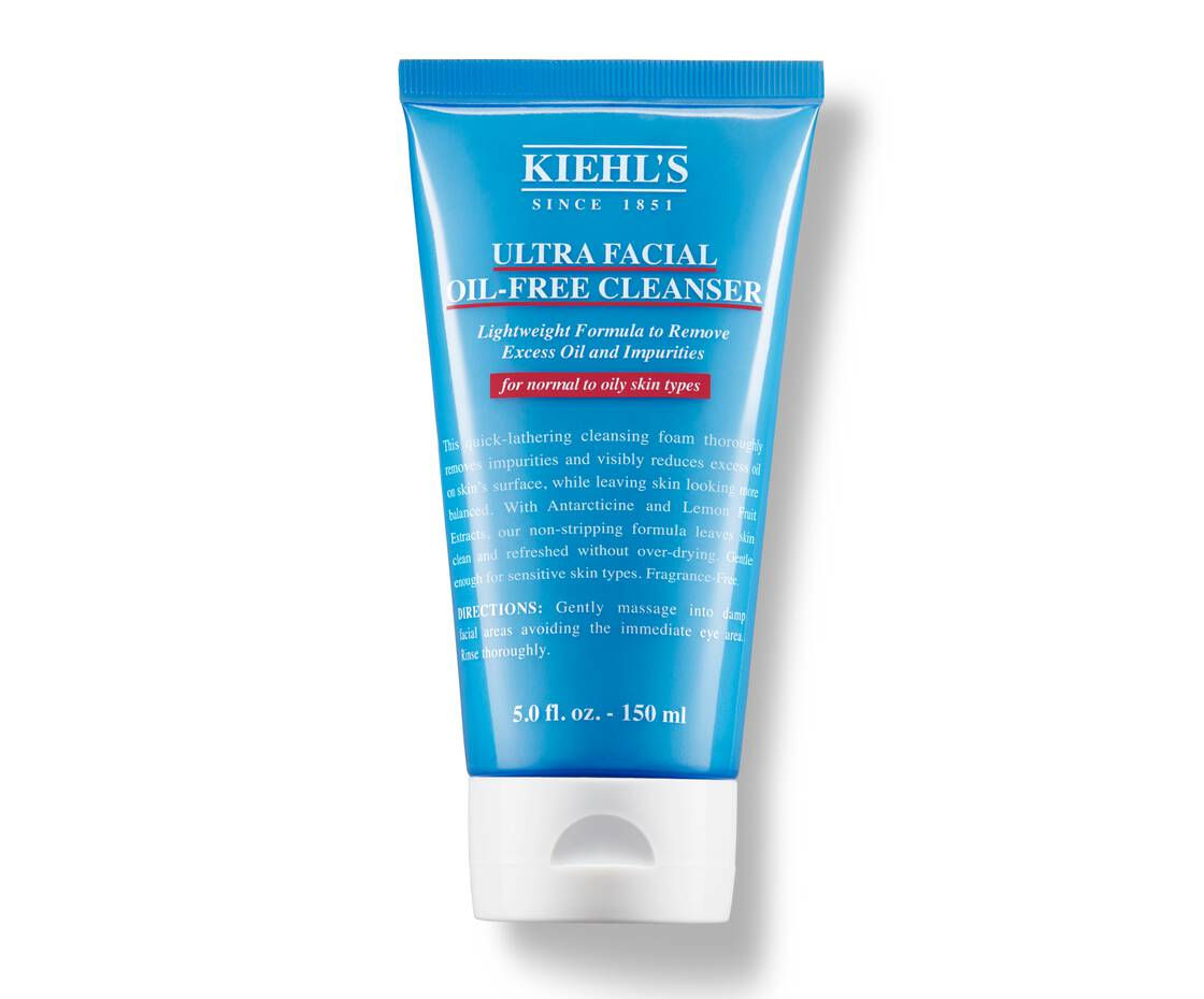 Kiehl's Ultra Facial Oil-Free Cleanser | Gentle Foaming Face Wash for Oily & Combination Skin