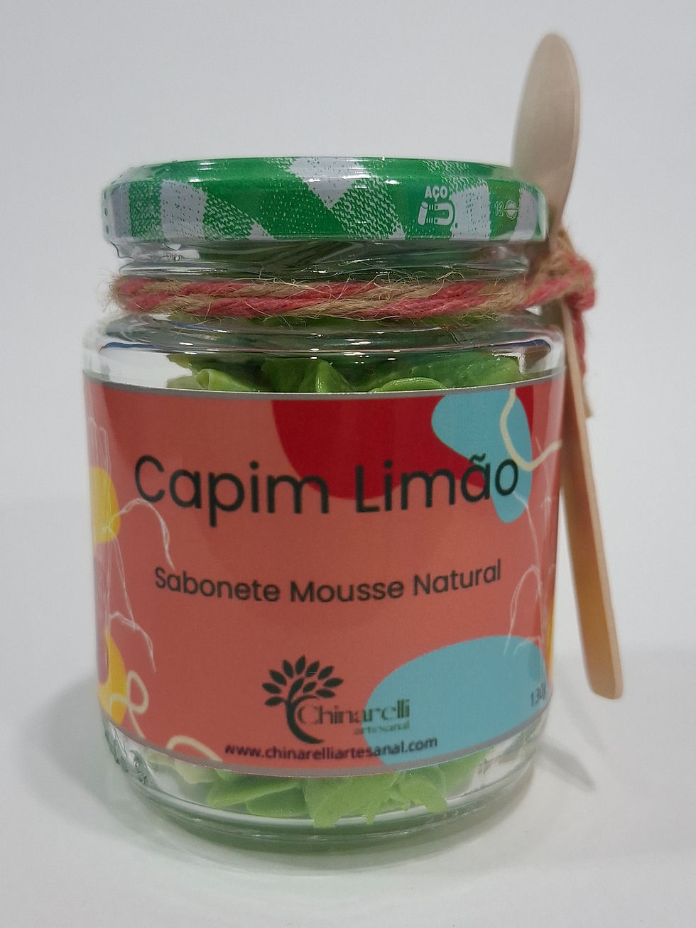 Miniatura: Capim Limão Sabonete Mousse Natural
