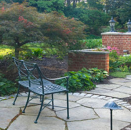 Patio & Garden w/ Masonry Walls