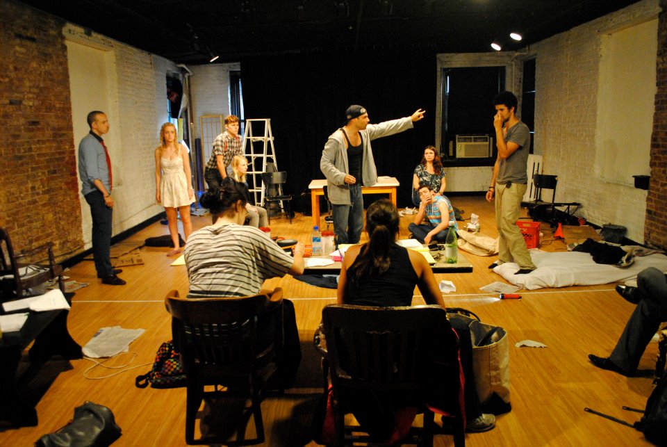 Moonfleece rehearsal process