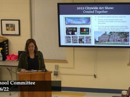 School Committee 4-26-22