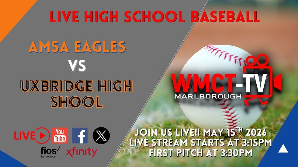 LIVE - AMSA Baseball vs Uxbridge