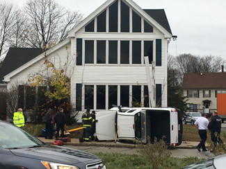Failure to Yield Leads To Rollover Crash In Marlborough