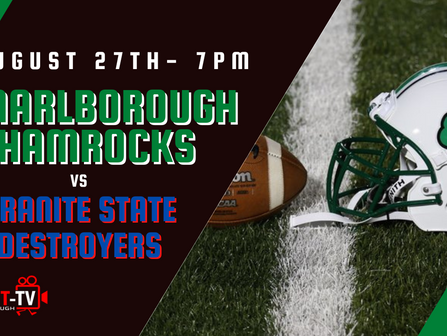 Watch Shamrocks vs Granite State LIVESTREAM on August 27th