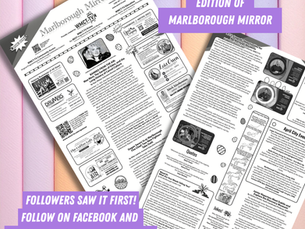 April edition of Marlborough Mirror newsletter
