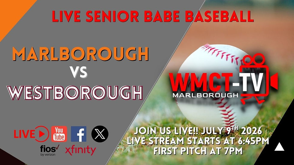LIVE - Marlborough SBR vs Westborough 7-9-26