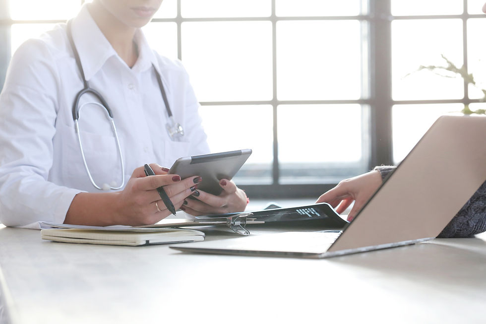 A dental billing specialist managing insurance claims and patient billing, helping a dental practice streamline financial processes.