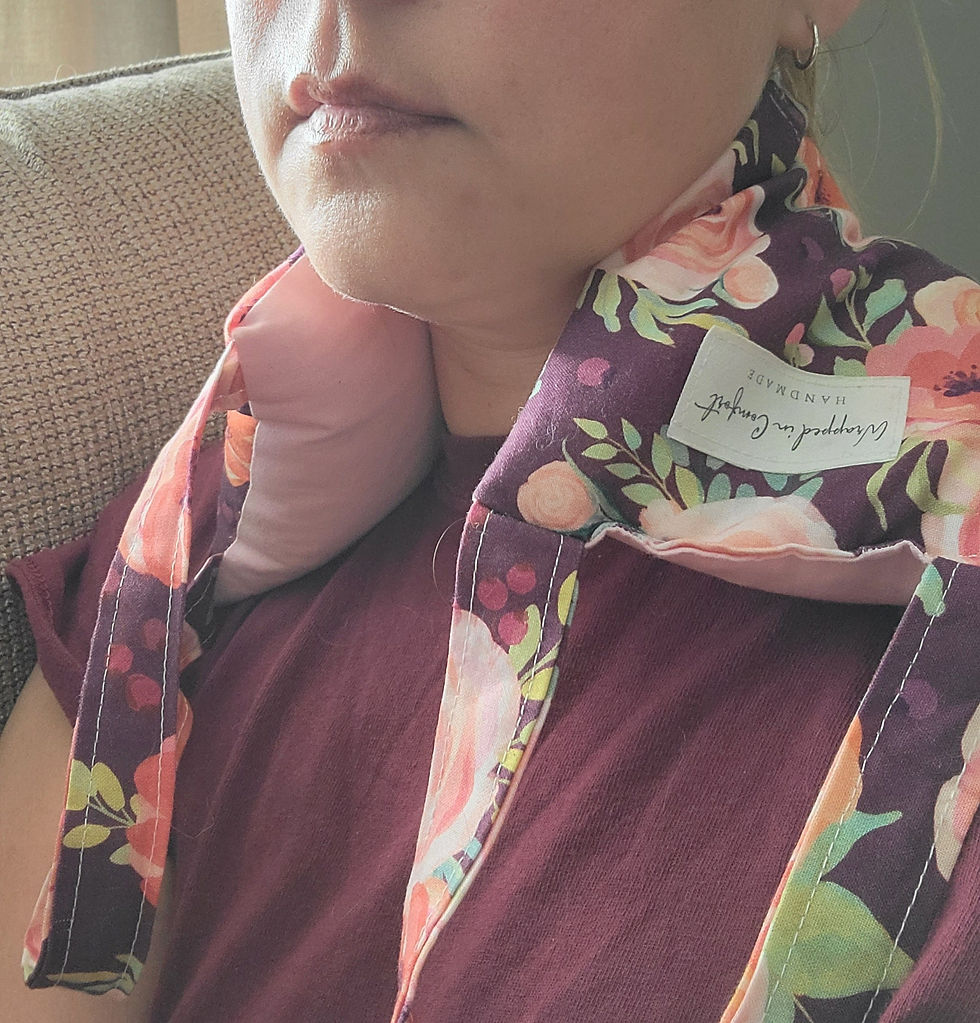 Thumbnail: Heating Pad Neck Wrap (Organic Cotton)