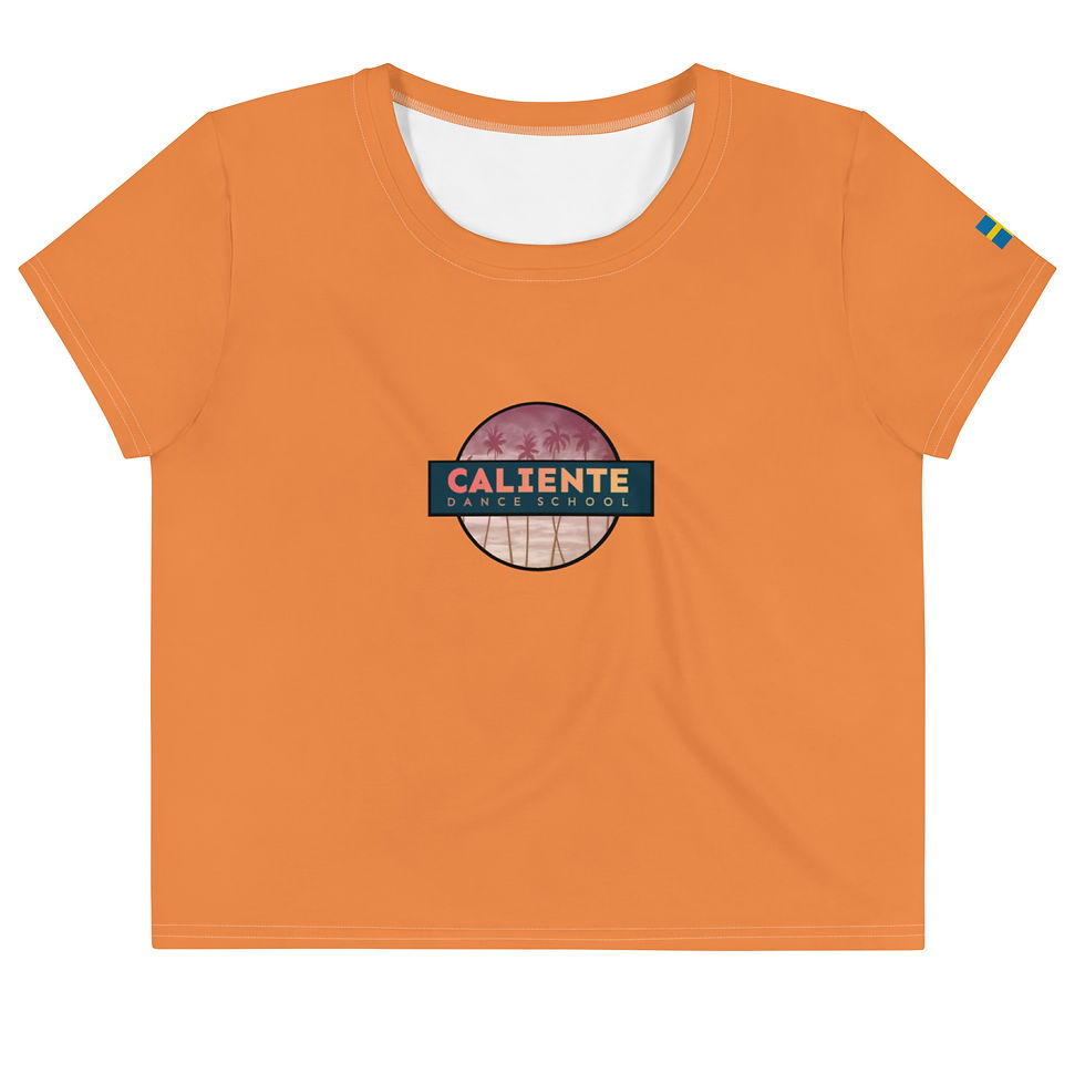 Thumbnail: ALD 2024 Caliente All-Over Print Crop Tee