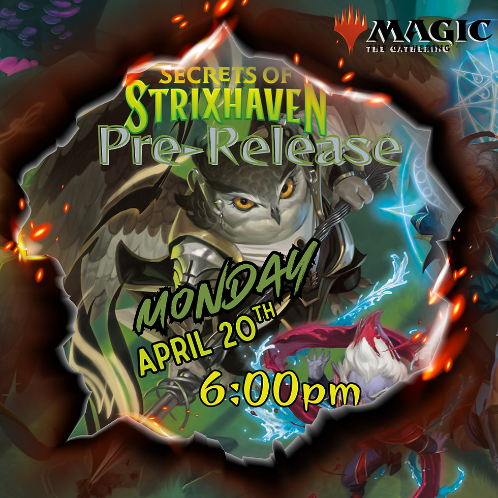 MTG Strixhaved Pre-Release 